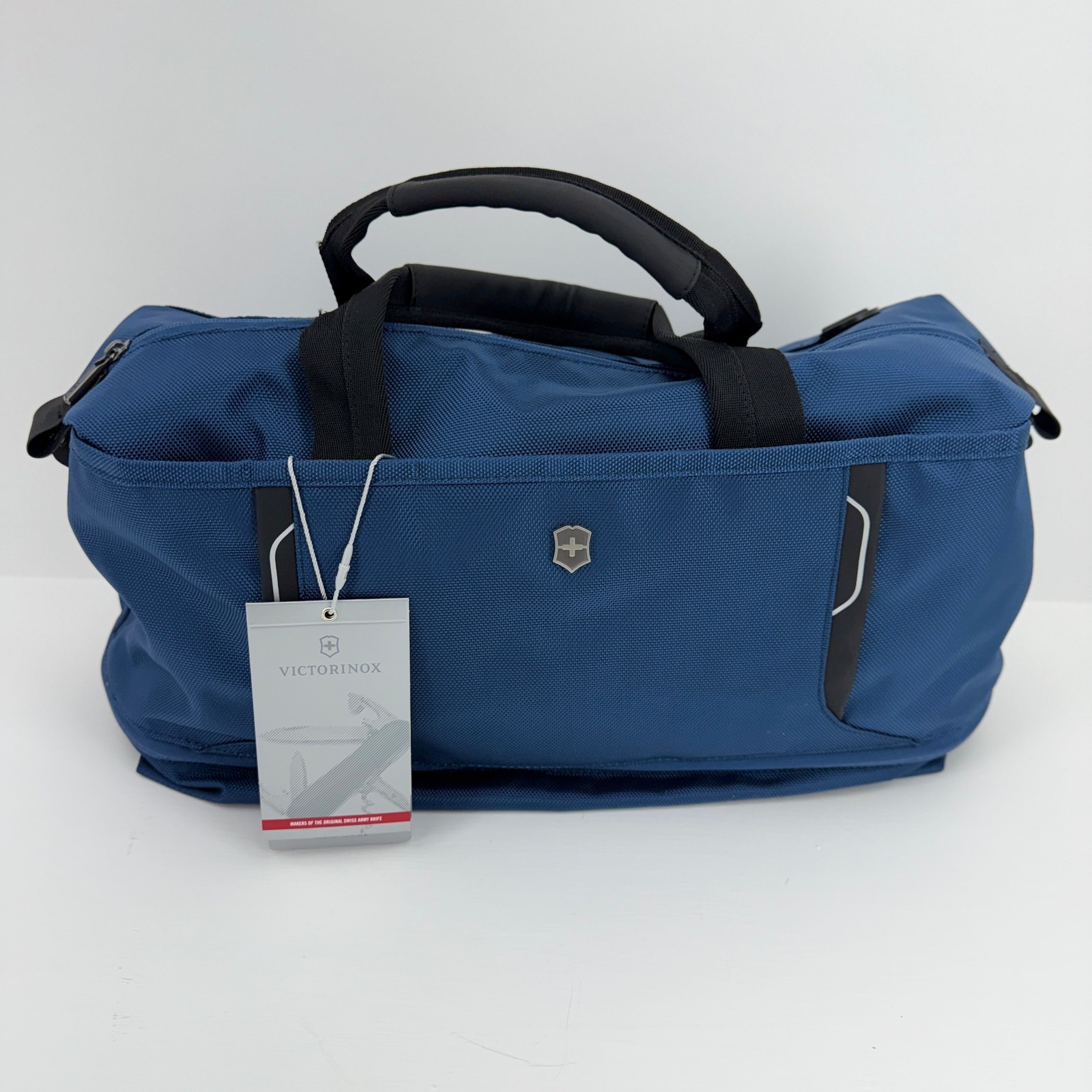 Victorinox Werks Traveler 6.0 Weekender Tote Bag Black Drop Down Expansion New